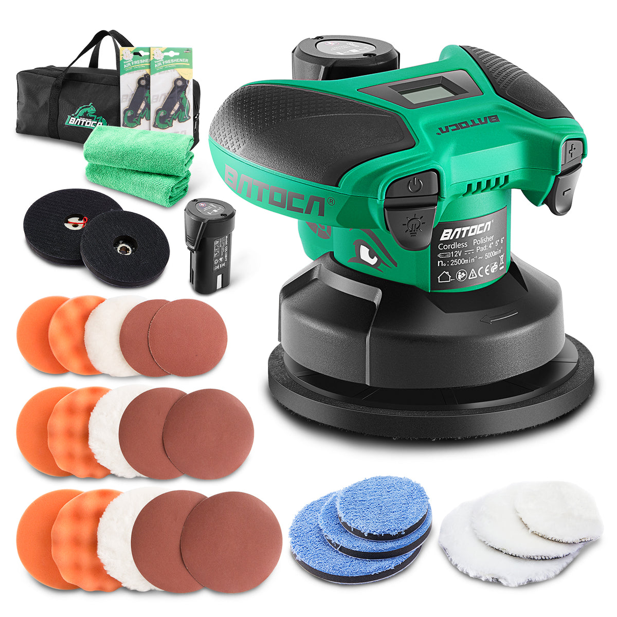 Batoca Dual Action Polisher Pro Kit