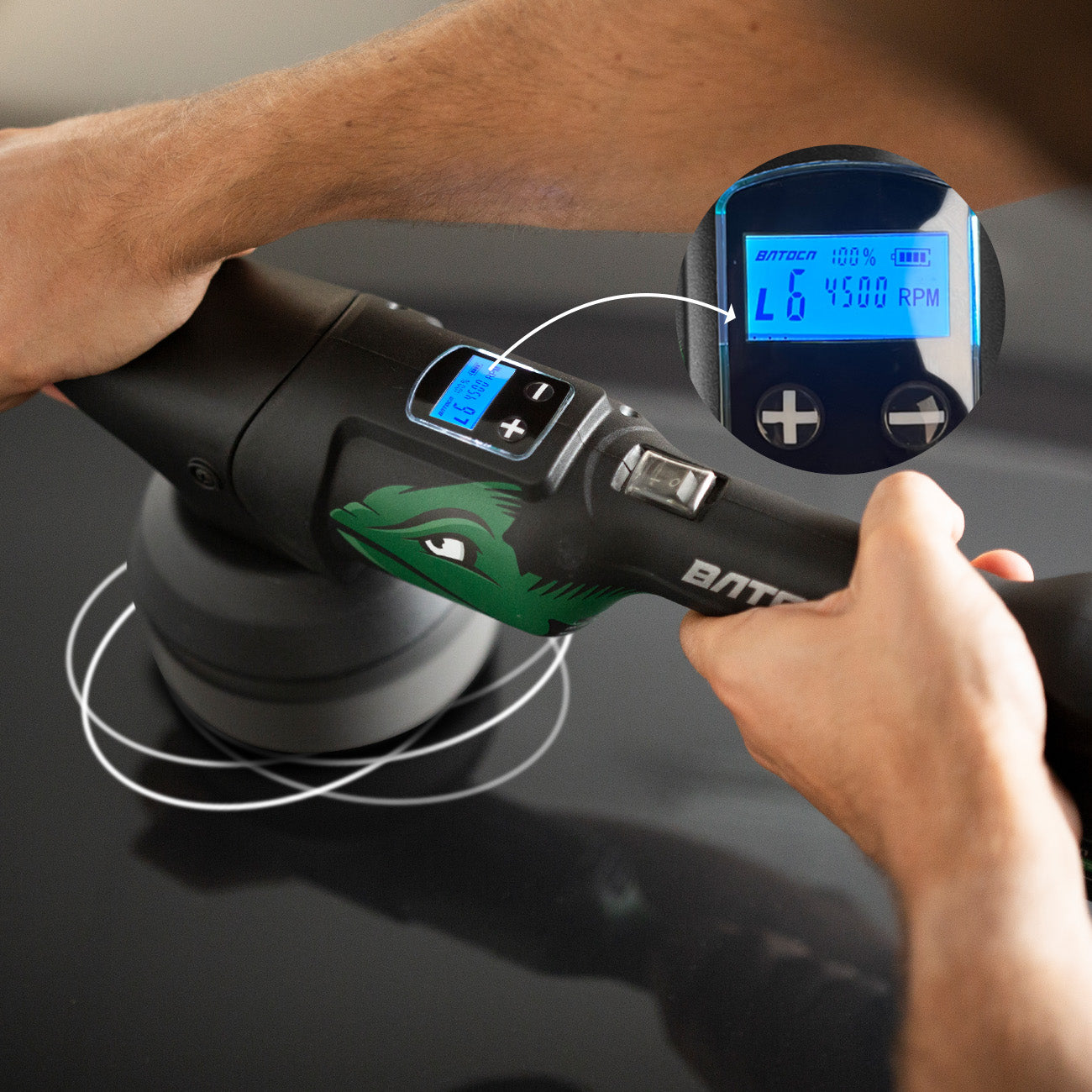 BATOCA All Rounder Cordless DA Polisher --S2