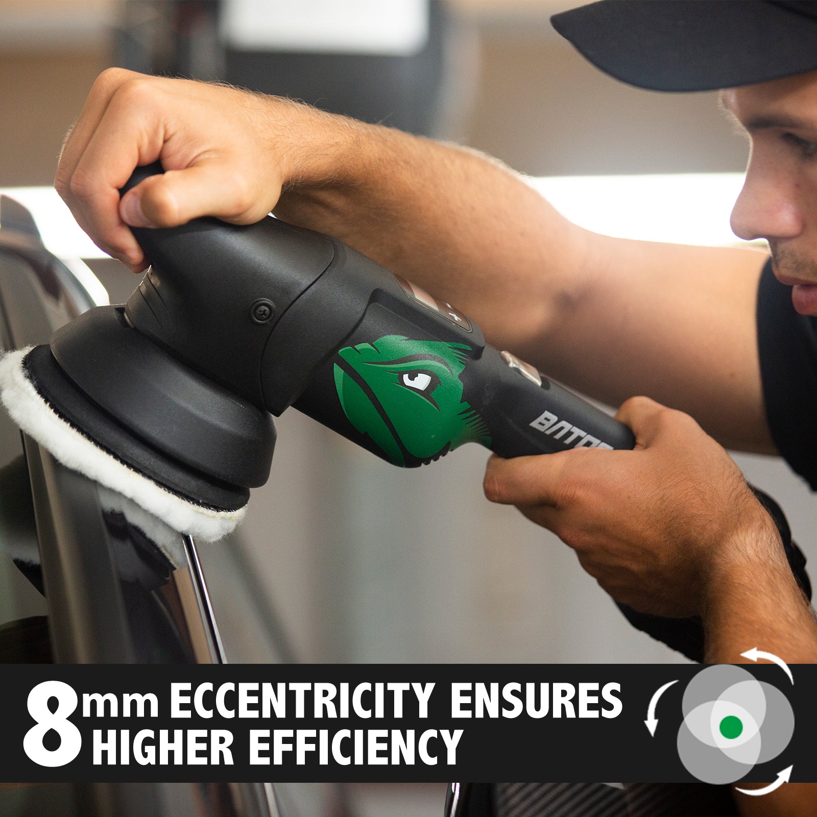 BATOCA All Rounder Cordless DA Polisher --S2