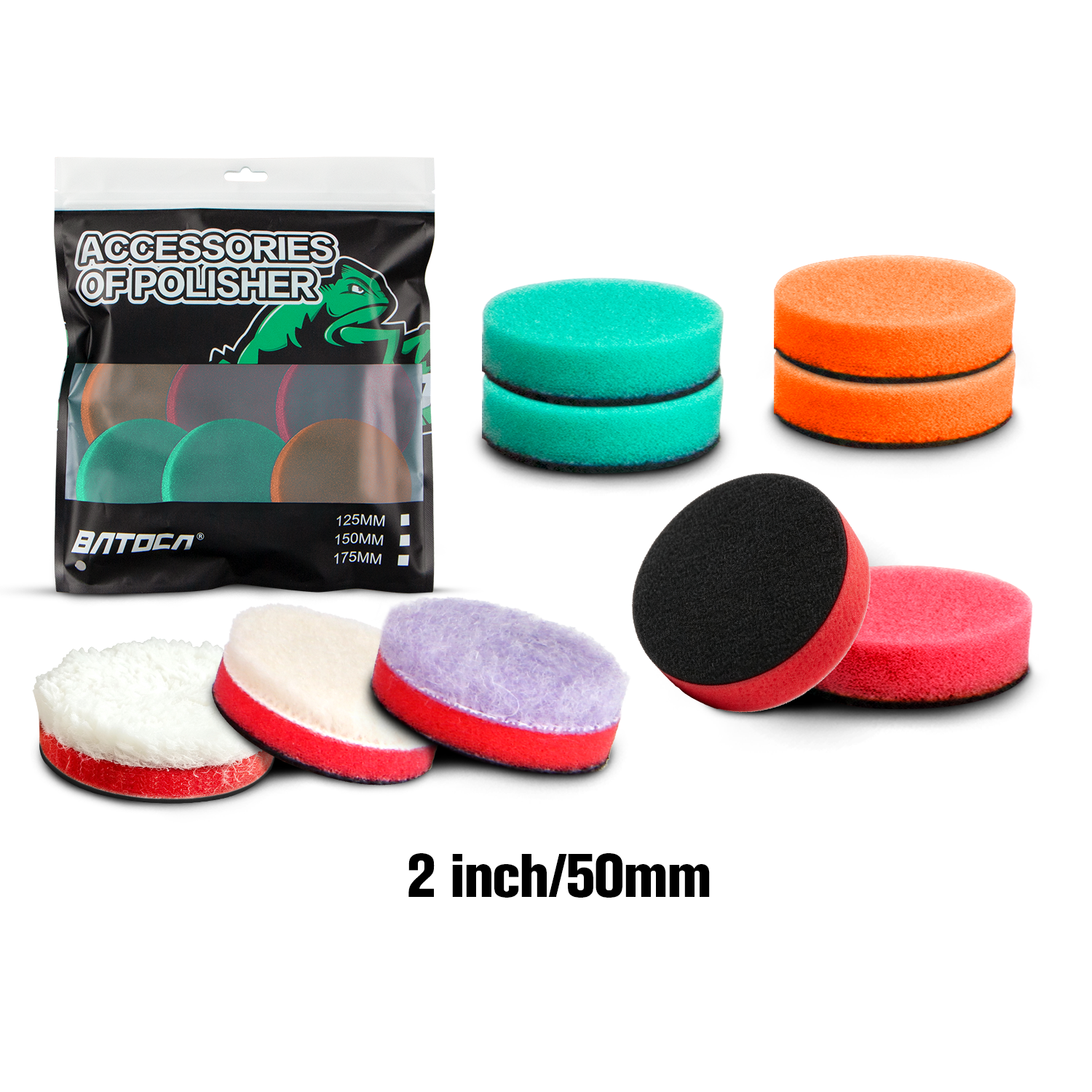 BATOCA Polishing Pad 9 Pieces