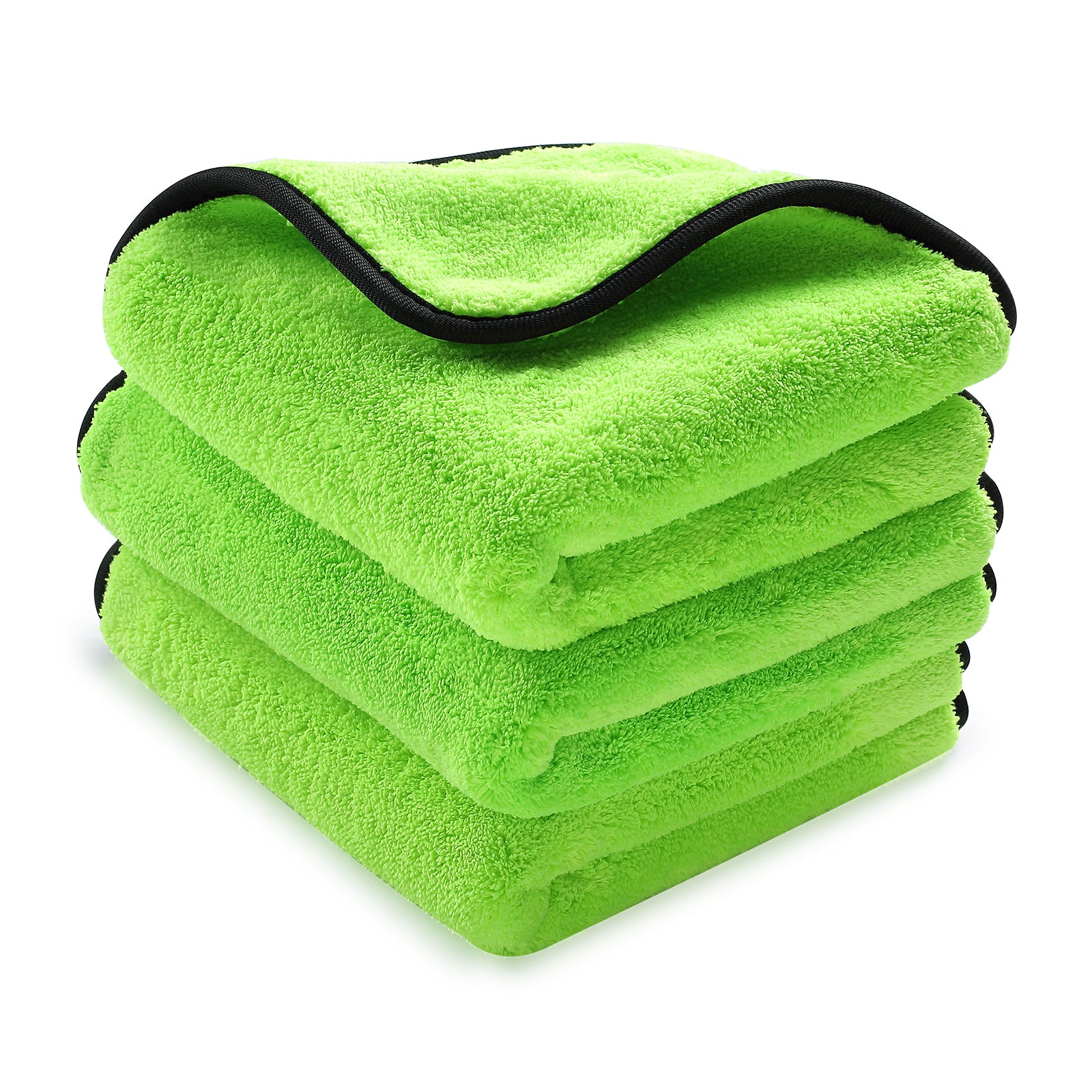 BATOCA 3 Pieces Extra Thick Detailing Towel 16x16 inches